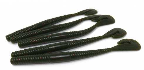 BassTackle 1036 curly tail worm mold 5cavity. Soft plastic bait making