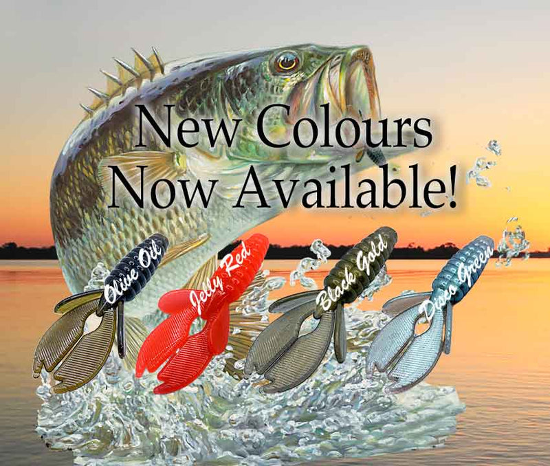New MF colours at CMA Outdoors Soft Bait making supplies and more