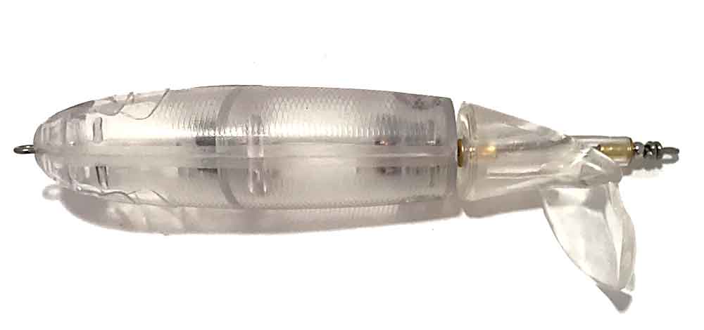 W - Plopper Blank - whirly  tail - 5pk