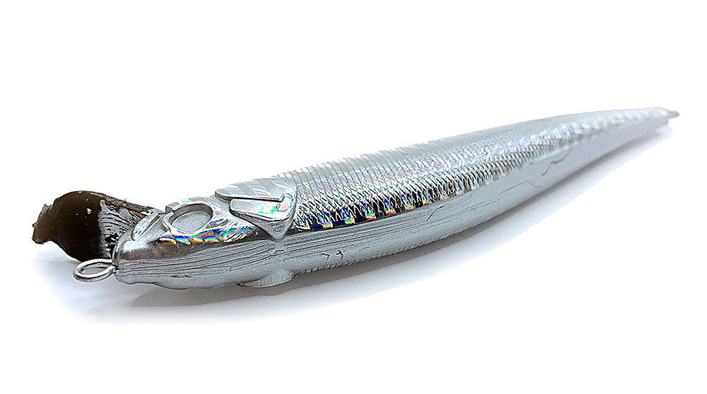 Vision 100 crank bait blank top view