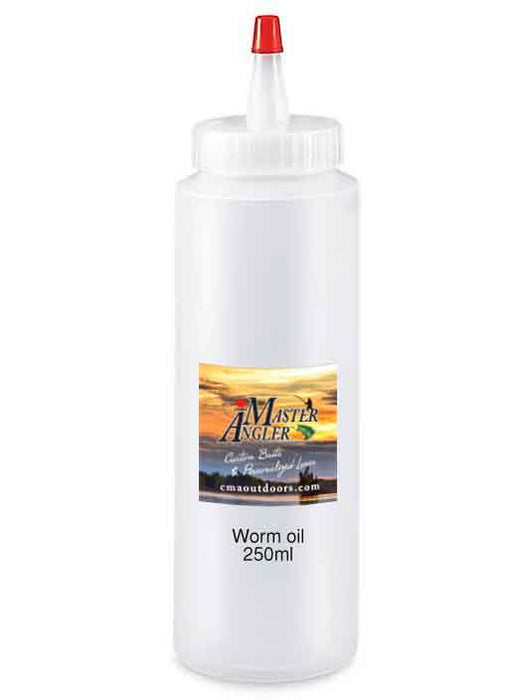 worm oil soft bait making 8oz