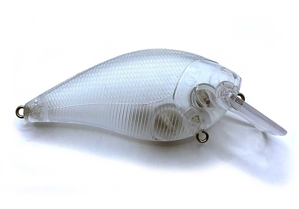 Square bill blank - unpainted lure body