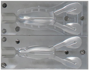 307 Frog mold from Bsstackle. Soft plastic bait making canada