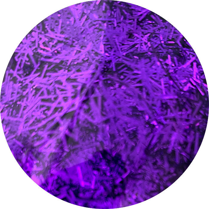 Whisker glitter purple
