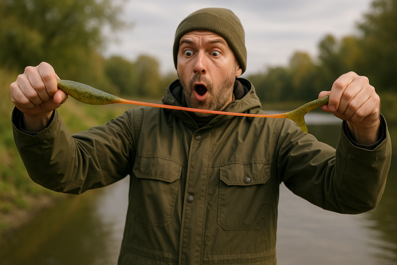 make swimbait stretch like an elastic