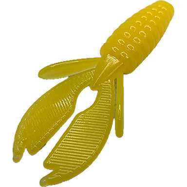 Yellow MF colour soft plastic bait 