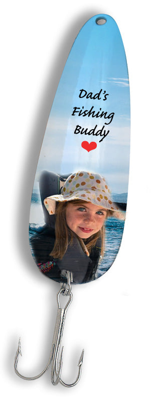 Personalized Fishing Lure - Dad's Fishing Buddy