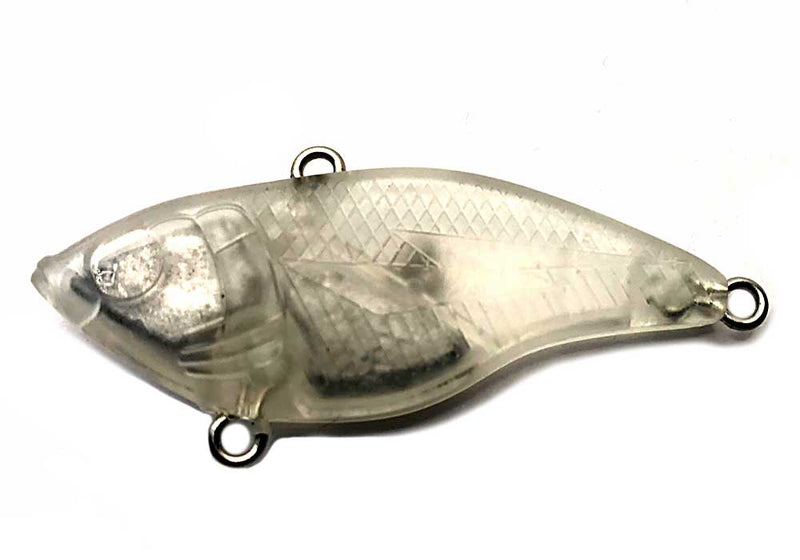 shad fish unpainted lure blank
