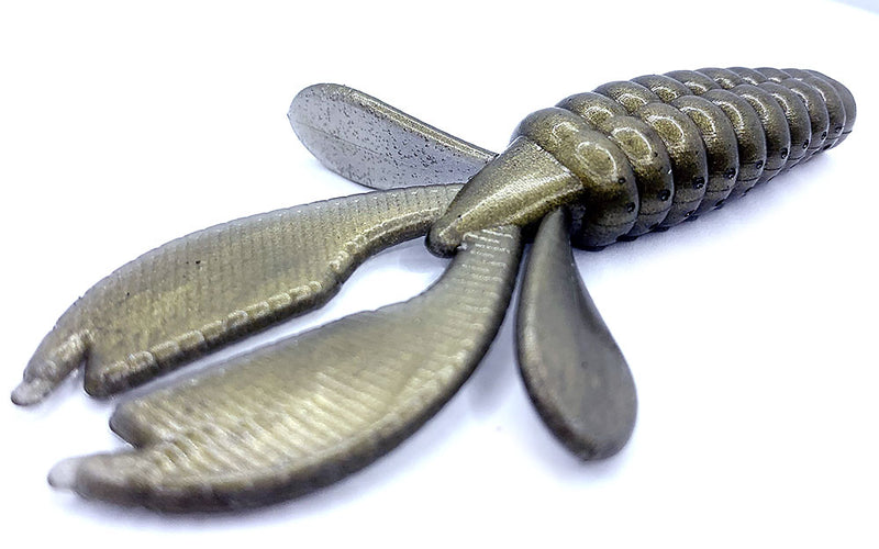 Gold smoke pearl plastic colour crayfish soft bait