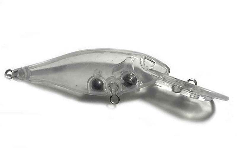 Unpainted minnow blank - deep diving