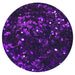 Glitter purple - high heat soft bait making