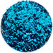 Glitter in blue - high heat soft bait making