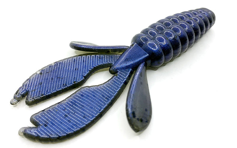 Blue smoke pearl plastisol colour on crayfish bait
