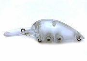Bubble eye crank blank - unpainted lure body side view