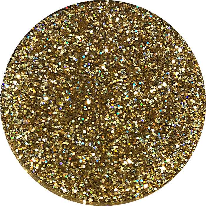 gold hologram glitter