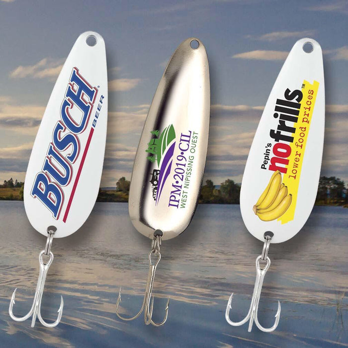 X-Large Pelican's Lures Trolling Spoons (5.5) - Item #F-TR34 -   Custom Printed Promotional Products