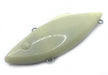 Lipless rattle shad blank - unpainted lure body side view