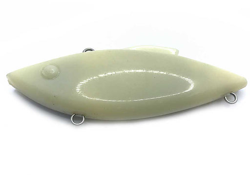 Lipless rattle shad blank - unpainted lure body